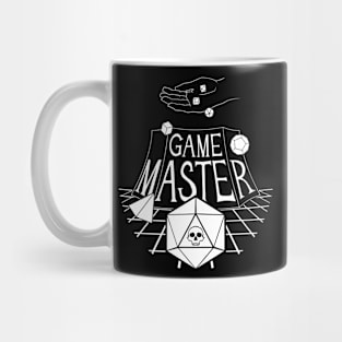 Game Master Skull - White Design Mug